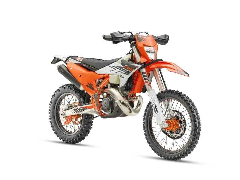 714246_MY26_KTM 300 EXC HARDENDURO_45 Front Right_KTM EXC HARDENDURO_STUDIO